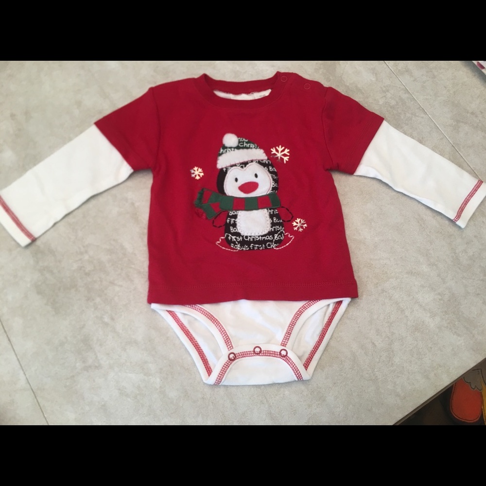Baby’s First Christmas Onesie size 12 months